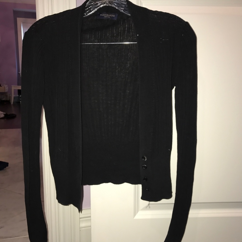Piazza Sempione black sweater- HUGE SALE